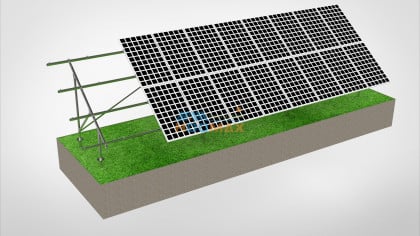 C-type Steel Ground Mounting System